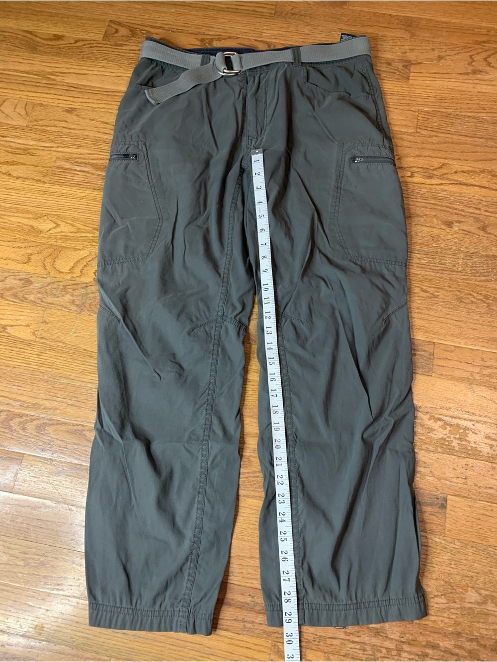 BC Clothing Expedition Men's Gray Hiking Cargo Pants Size 34x30 - Picture 6 of 8
